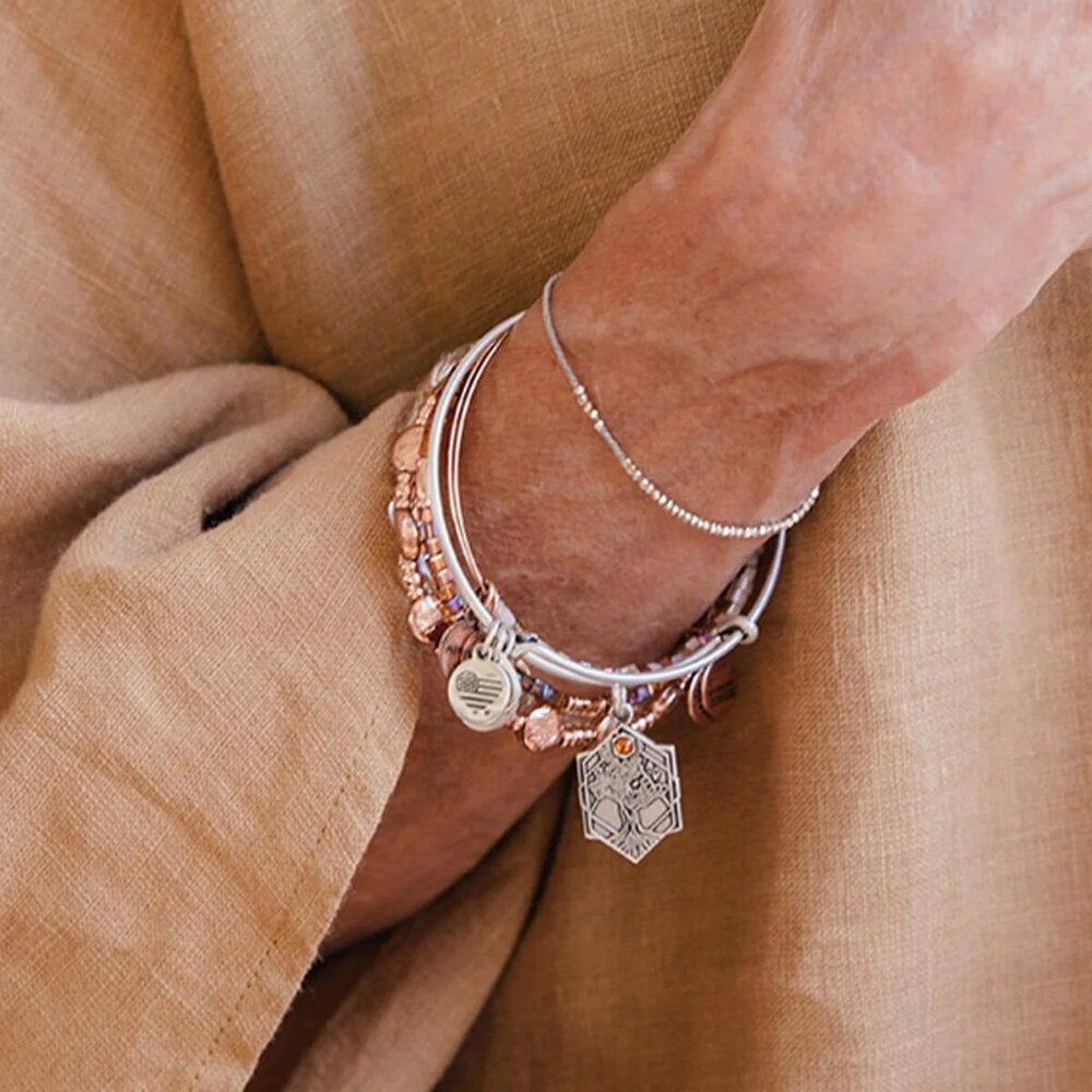 Alex and Ani | Tree of Life Charm Bangle - Picture 3 of 9